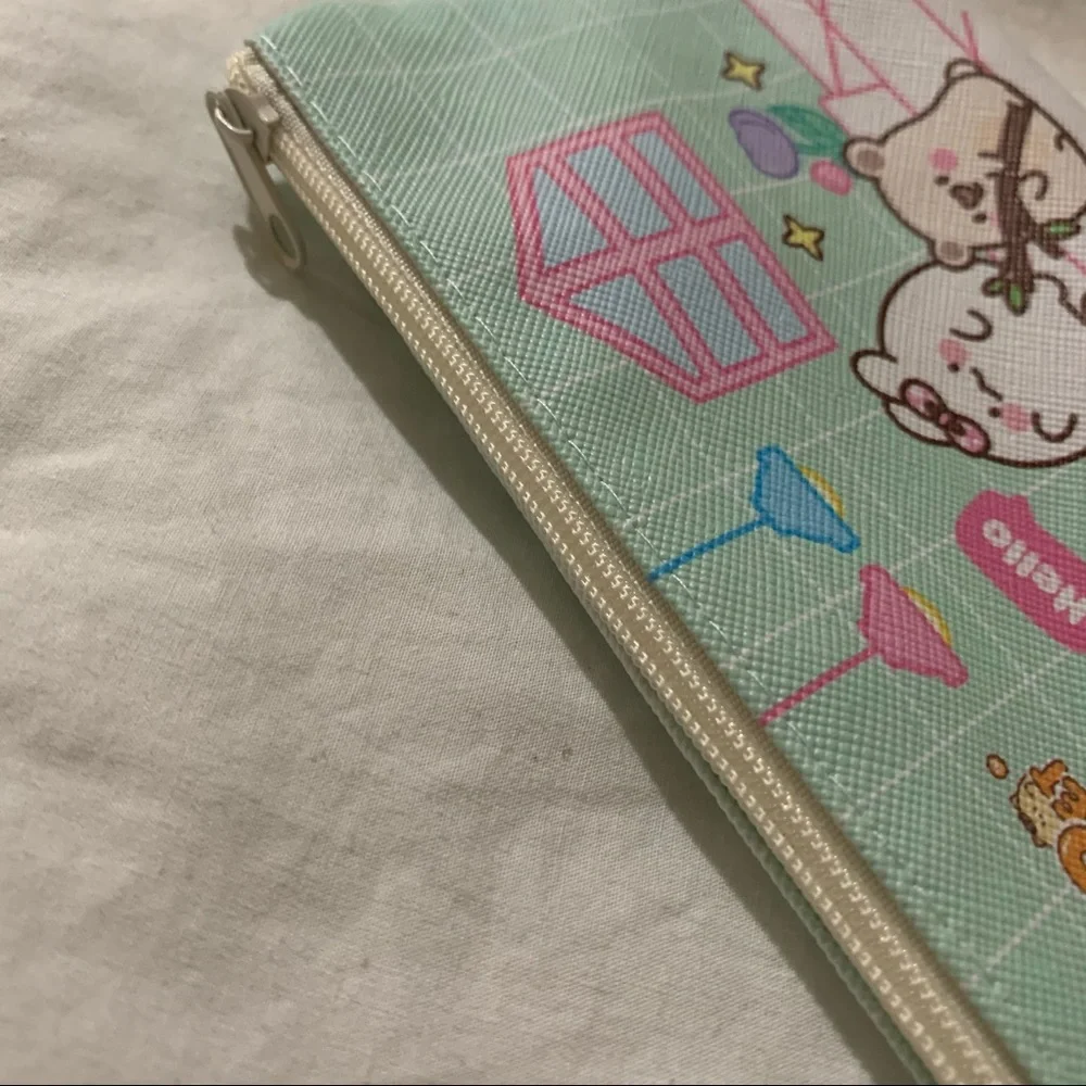 Dinosaur Family Zip Pencil Bag